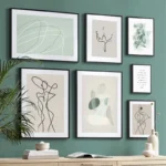 Abstract Line Drawing Face Woman Body Quotes Wall Art Canvas Painting Posters And Prints Wall Pictures For Living Room Decor